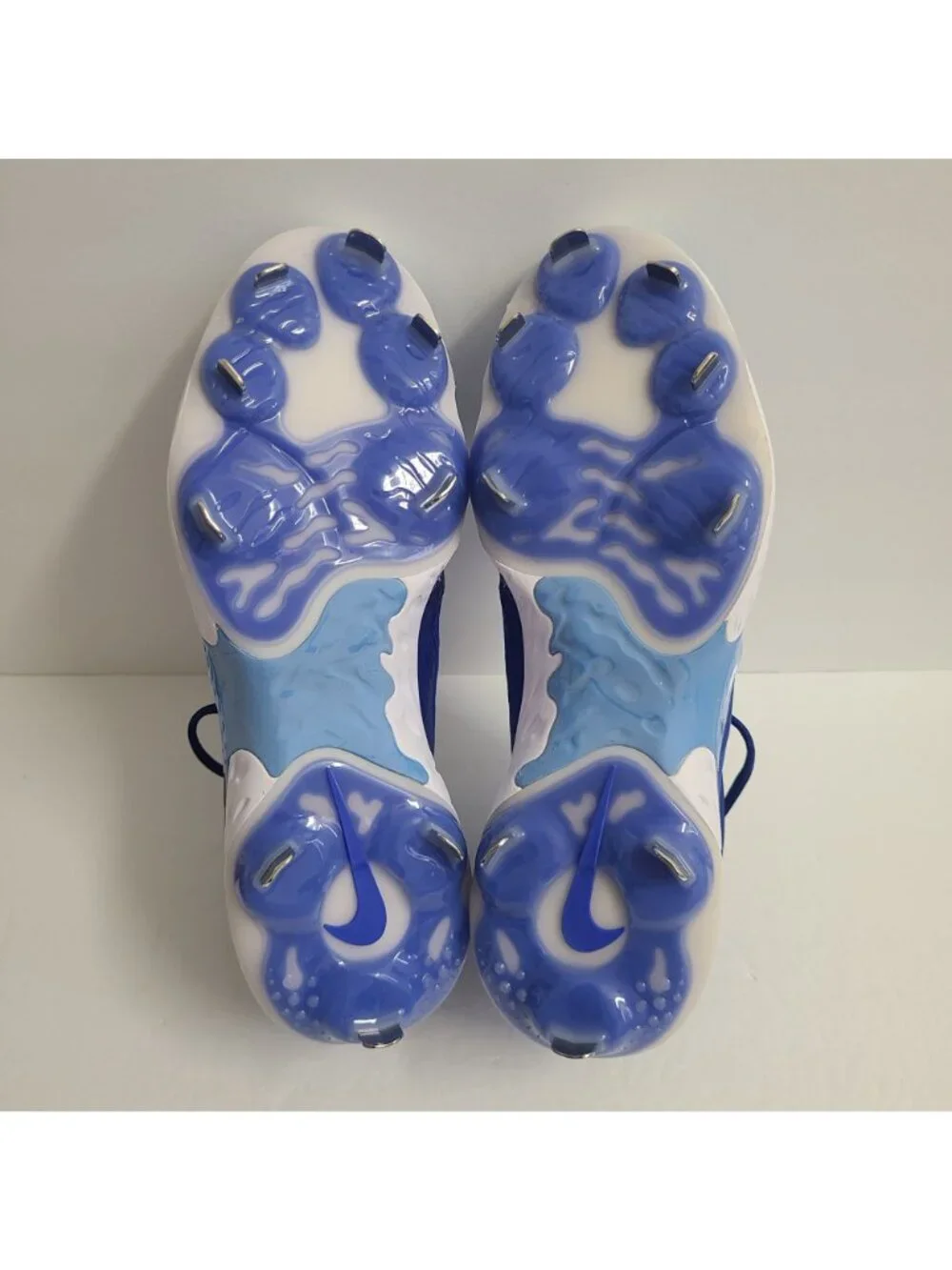 NEW Nike Alpha Huarache Elite 4 Low Baseball Cleats DJ6521-414 Size 11.5 Blue